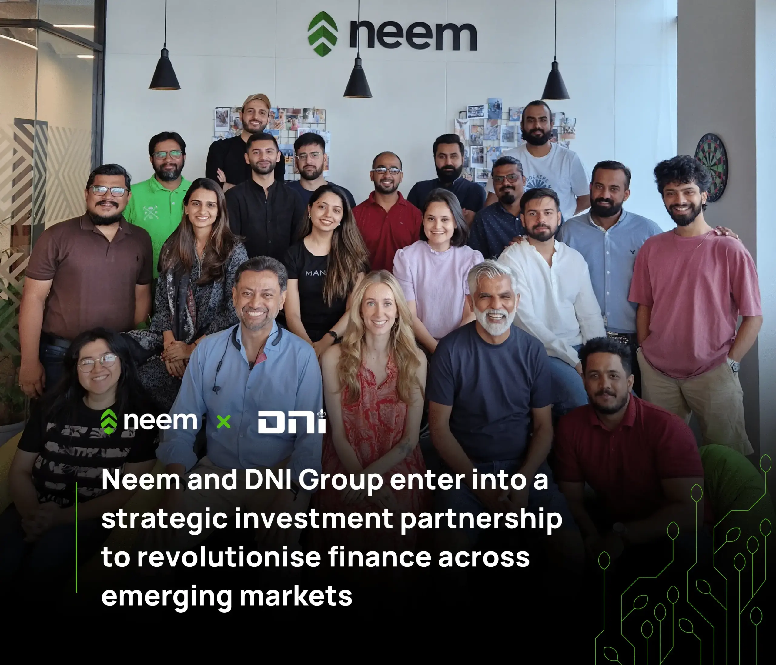 Embedded Finance Platform Neem x DNI Group